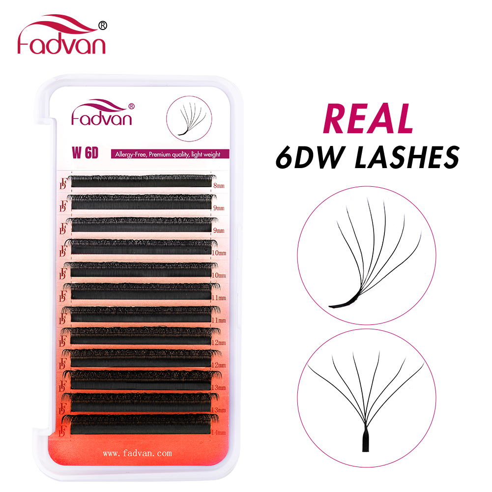 FADVAN réel 6D W cils 0.07 W f - Eyelash Extension For Asian Eyes avis et prix