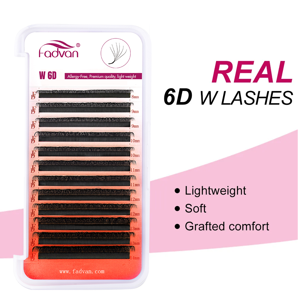 FADVAN réel 6D W cils 0.07 W f - Eyelash Extension For Asian Eyes avis et prix