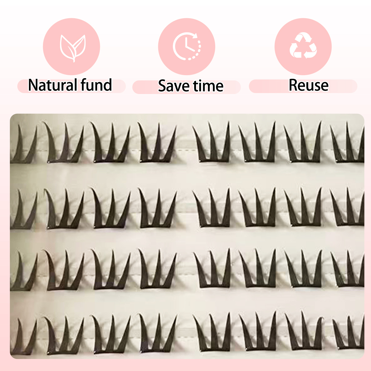 Grappes de cils faciles à clip - Eyelash Extension Human Hair avis et prix