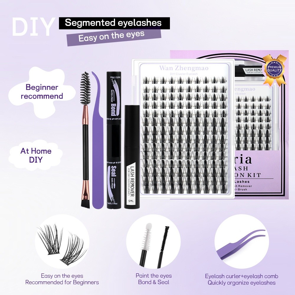 Kit d'extension de cils DIY 8- - Eyelash Extension Natural Look avis et prix