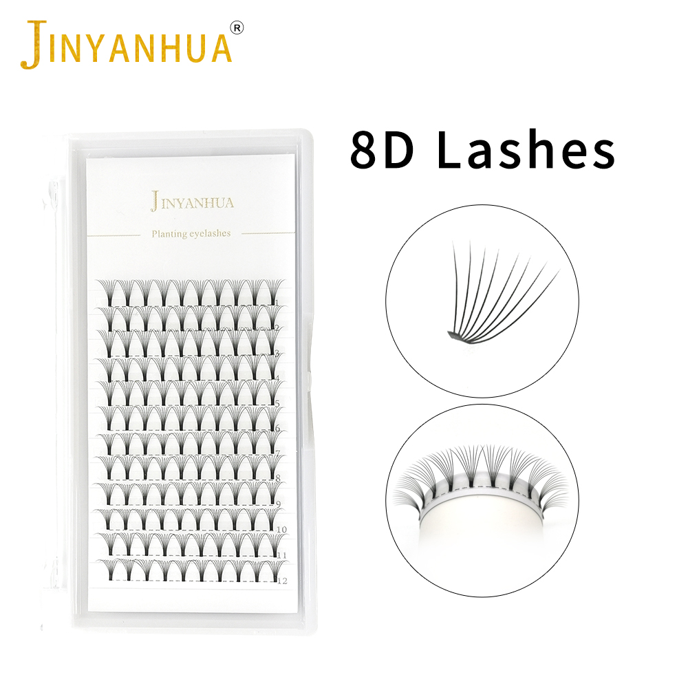 JINYANHUA 8D ventilateurs Exte - Eyelash Extension Russian avis et prix