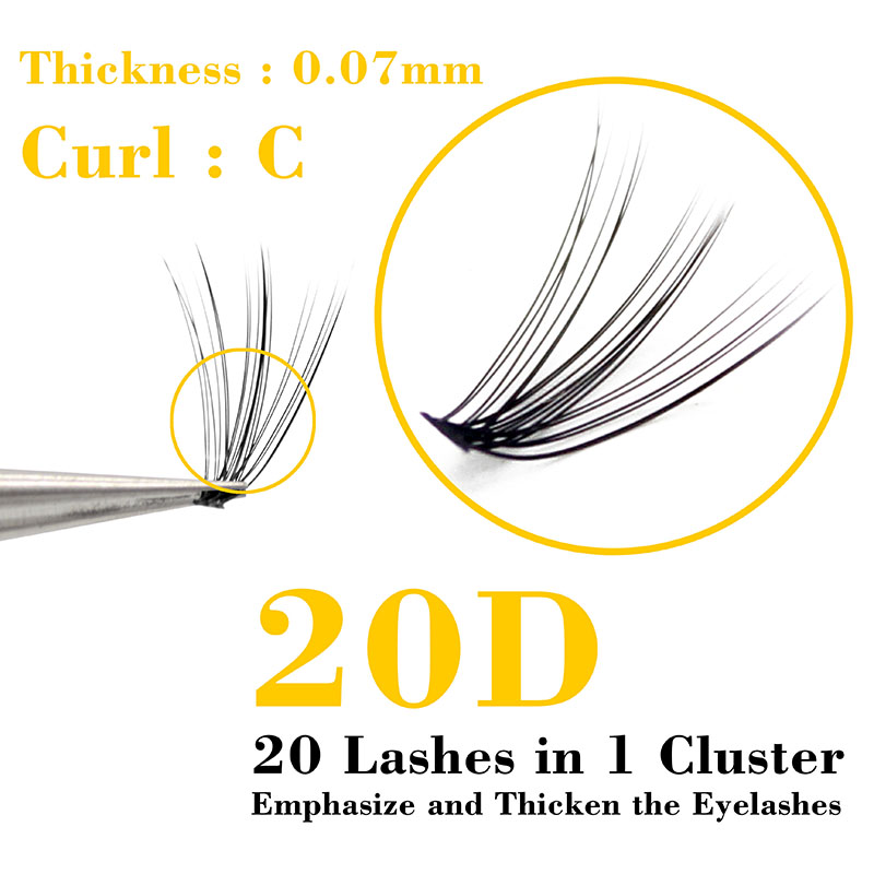 Kimcci 60 paquets Extension de - Eyelash Extension Russian avis et prix